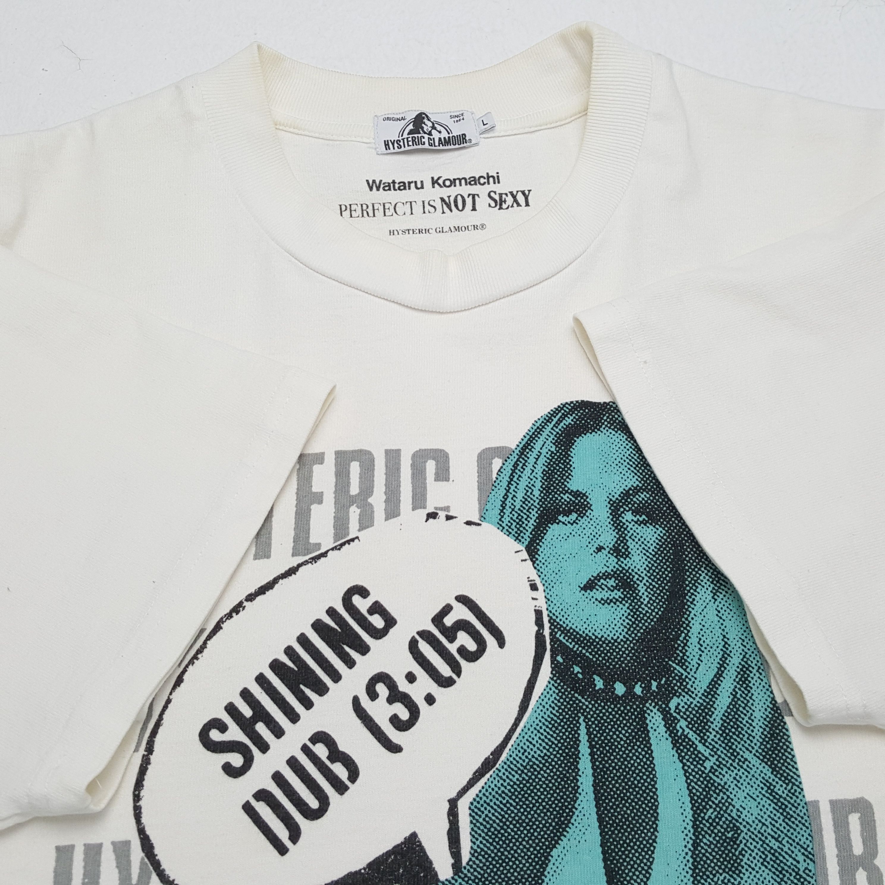 Hysteric Glamour × Japanese Brand × Vintage Vintage HYSTERIC GLAMOUR Japanese Fashion Brand T-Shirts Size US L / EU 52-54 / 3 - 6 Thumbnail
