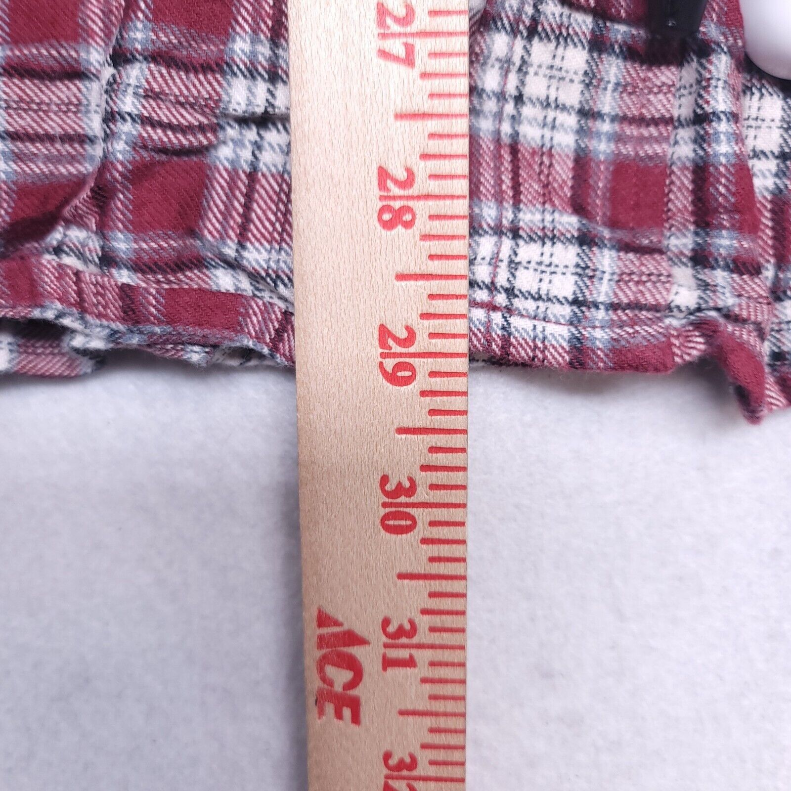Wrangler Wrangler Tartan Flannel Shirt Mens Size Large L Red White Size US L / EU 52-54 / 3 - 7 Thumbnail