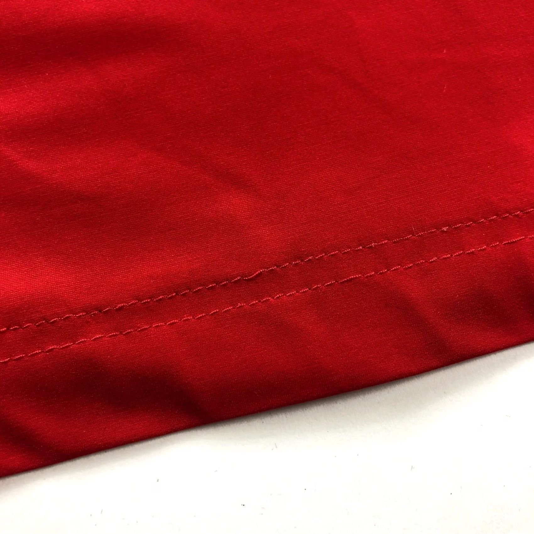 Vintage Peter O. Mahler Shirt Red Size 3 Pullover Button Long Short Sleeve Size XS / US 0-2 / IT 36-38 - 3 Thumbnail