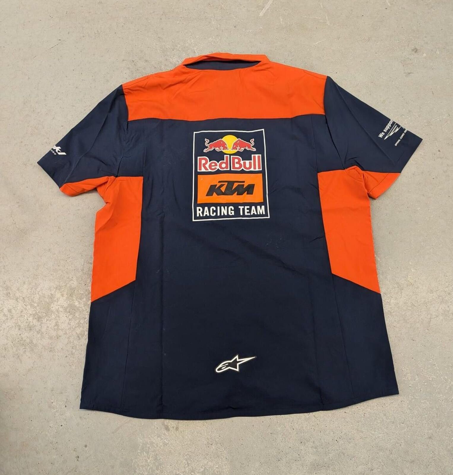 Red Bull Red Bull KTM Racing Team Button Up Team Jersey Size US XL / EU 56 / 4 - 2 Thumbnail
