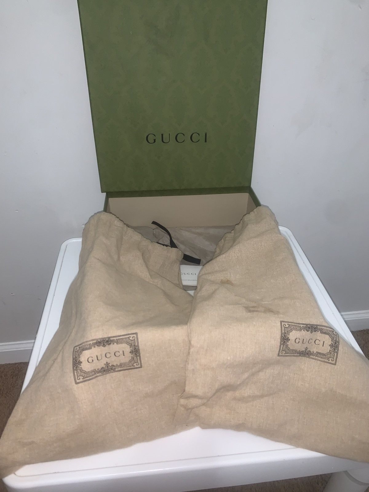 Gucci Gucci Maxi GG supreme canvas lace up low cut Size US 9.5 / EU 42-43 - 6 Thumbnail