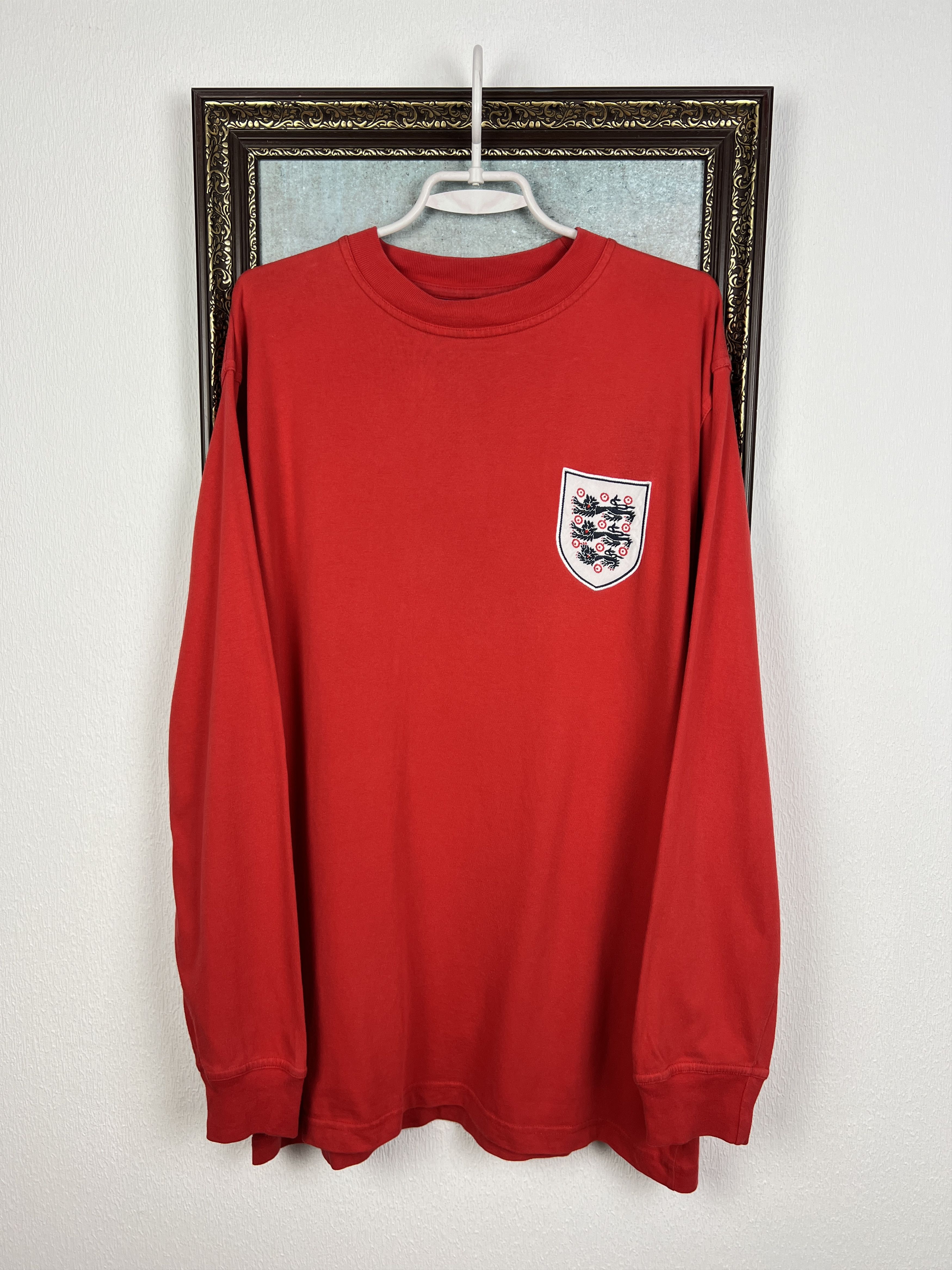 Umbro England Retro Replicas football shirt Long Sleeve Jersey Size US L / EU 52-54 / 3 - 1 Thumbnail