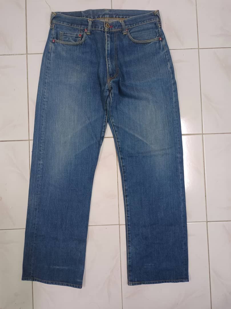 Japanese Brand CUNE Tokyo Japan Bunny Heads Baggy Jeans Size US 32 / EU 48 - 3 Thumbnail