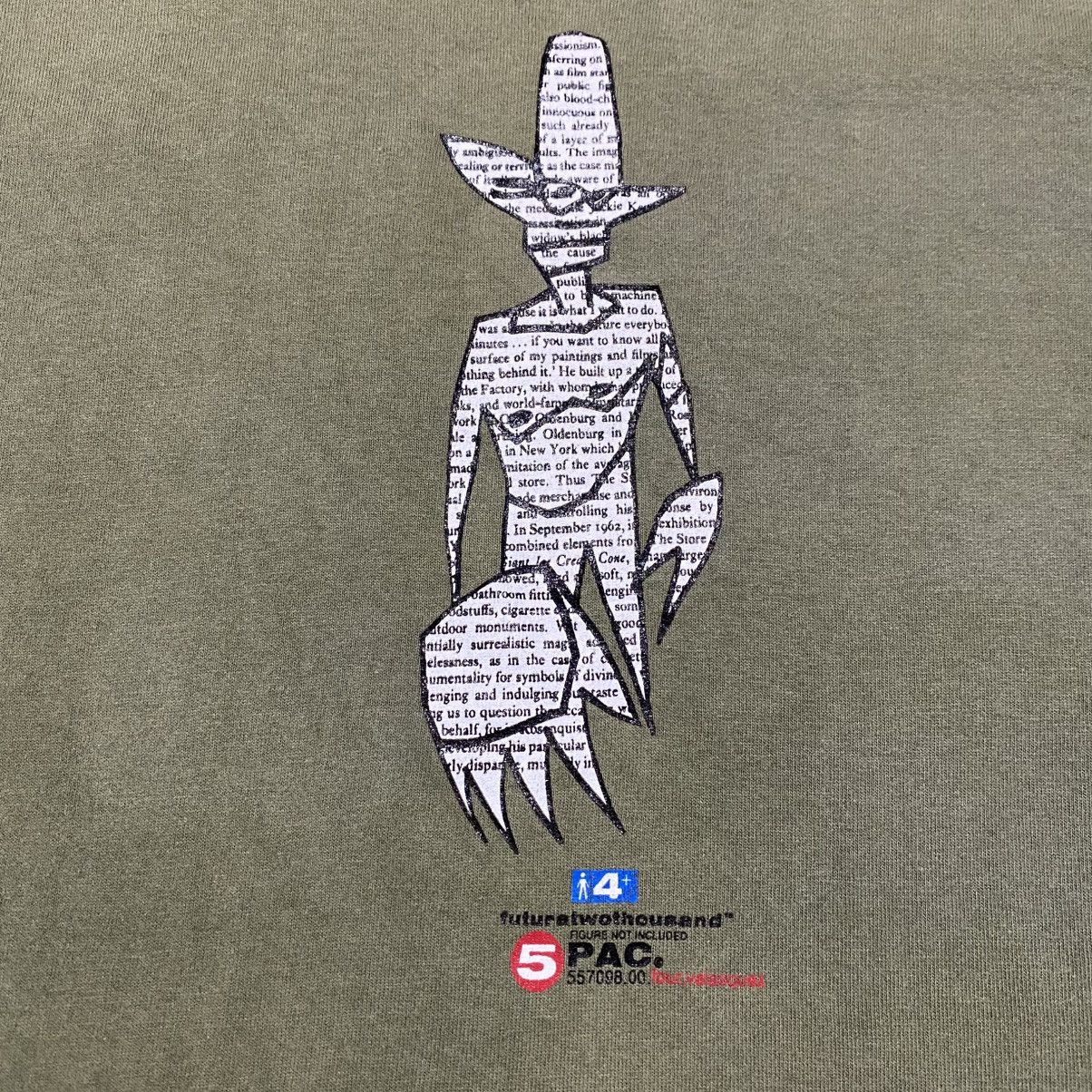 Futura Vintage Futura 2000 Alien Shirt Sunfaded Size US M / EU 48-50 / 2 - 7 Thumbnail