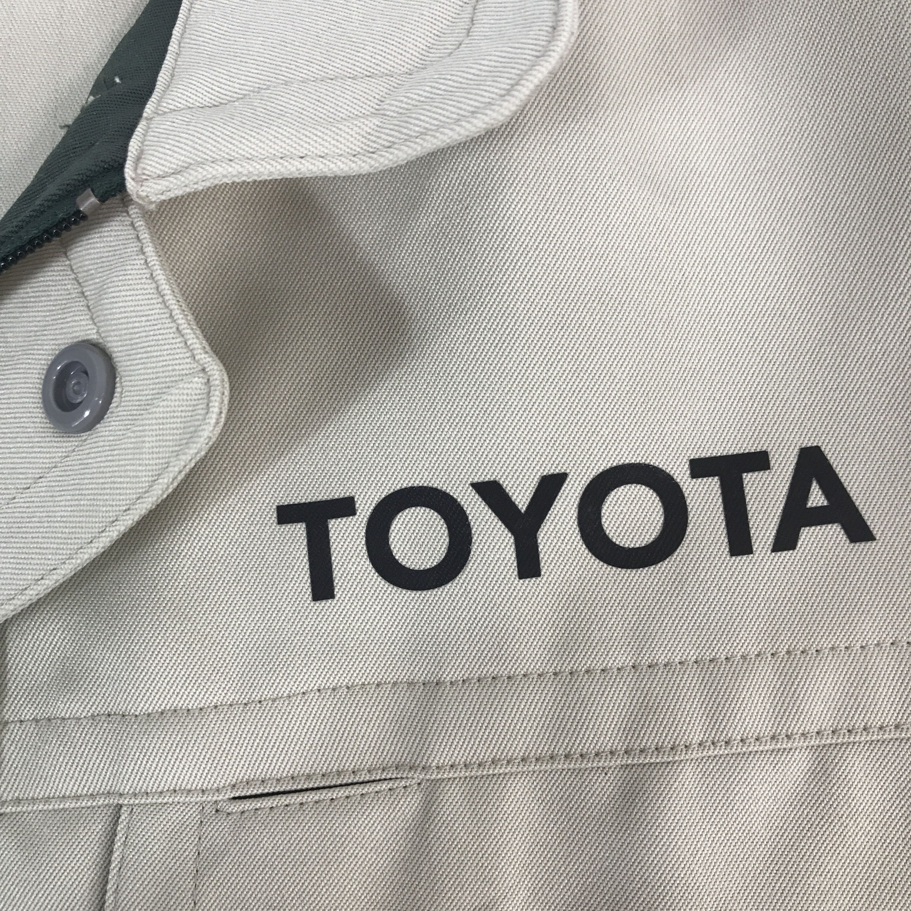 Sports Specialties Vtg Toyota Racing Uniform Motorsport custom jacket Size US L / EU 52-54 / 3 - 13 Thumbnail