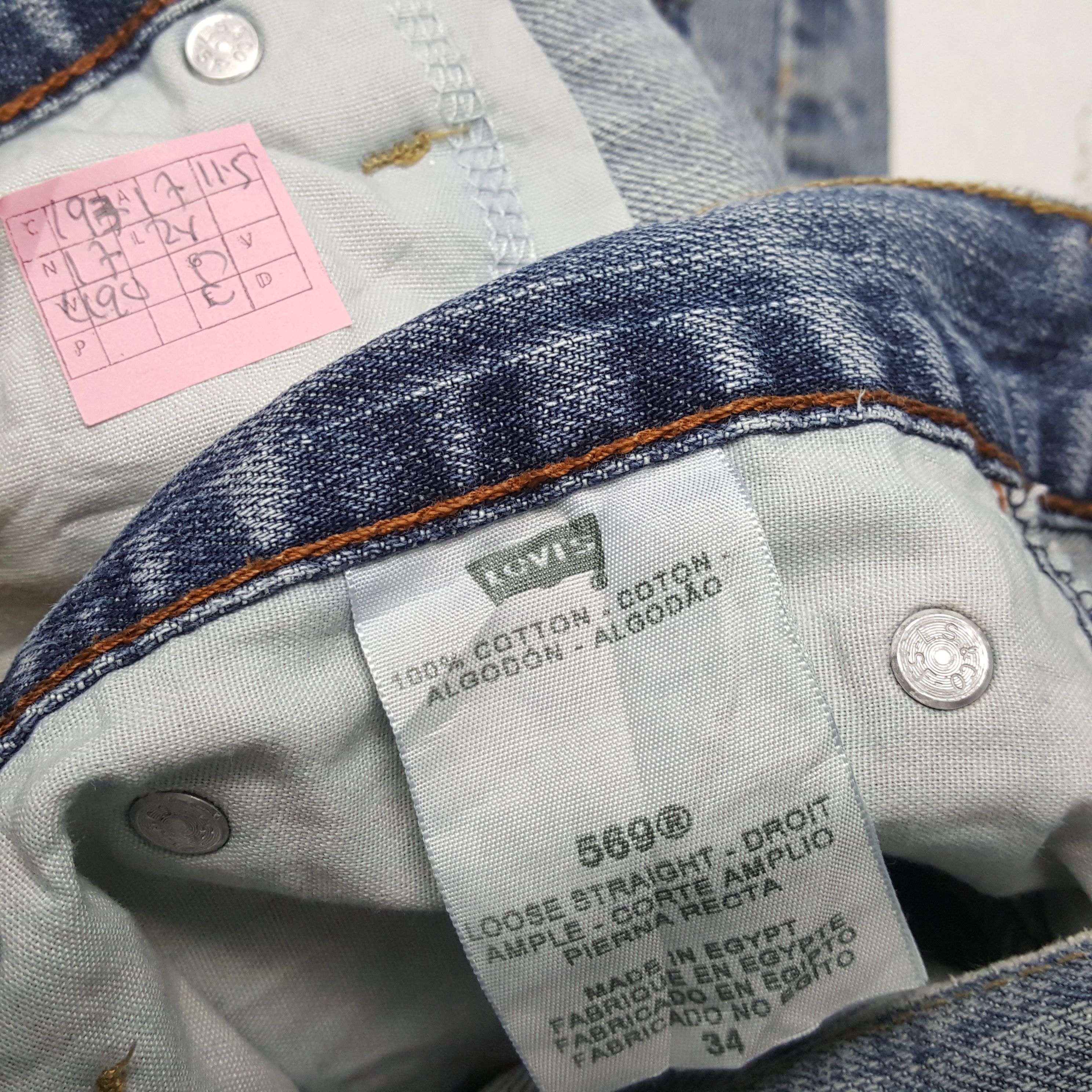 Levi's × Vintage LEVI'S Distressed Shorts Jeans Summer Style Size US 34 / EU 50 - 10 Thumbnail