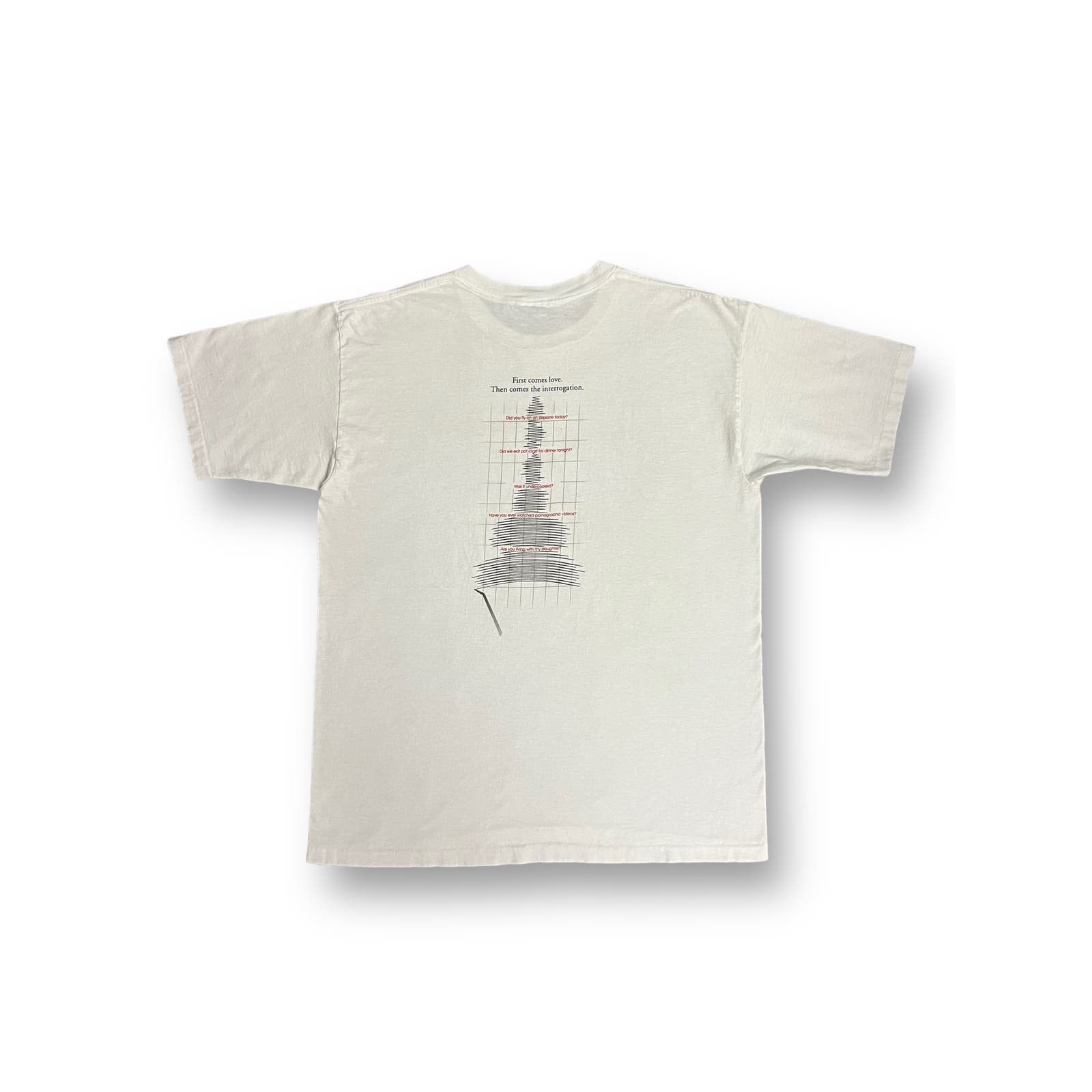 image of Meet The Parents Movie Promo T-Shirt in White, Men's (Size XL)