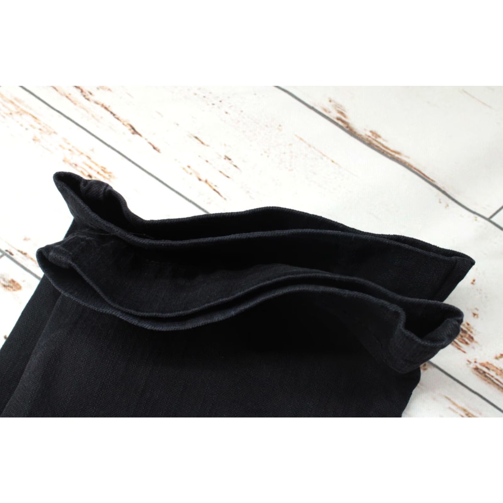 Denime VINTAGE Kate Spade Broomy Street Play Hookey Jeans Women's Size 28 X 32 Black Denim Size 28" / US 6 / IT 42 - 7 Thumbnail