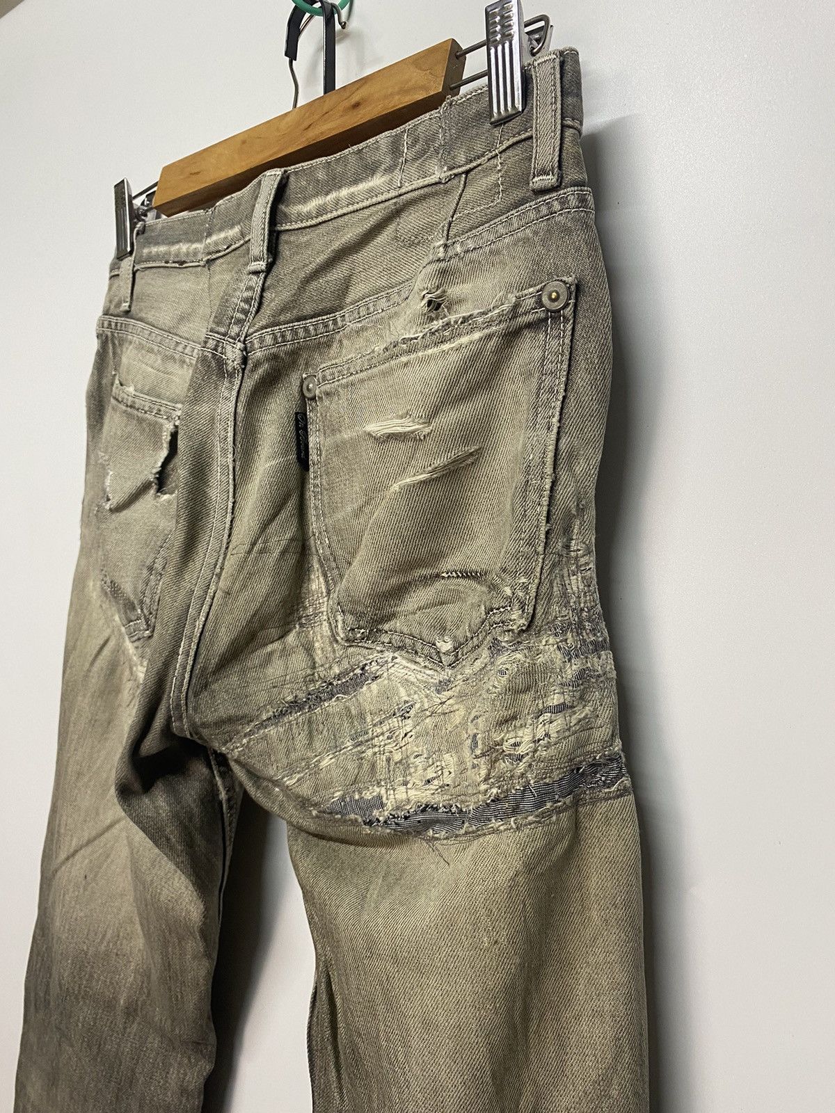 Japanese Brand Japanese Brand On Board Distressed Denim Jeans Size US 28 / EU 44 - 10 Thumbnail