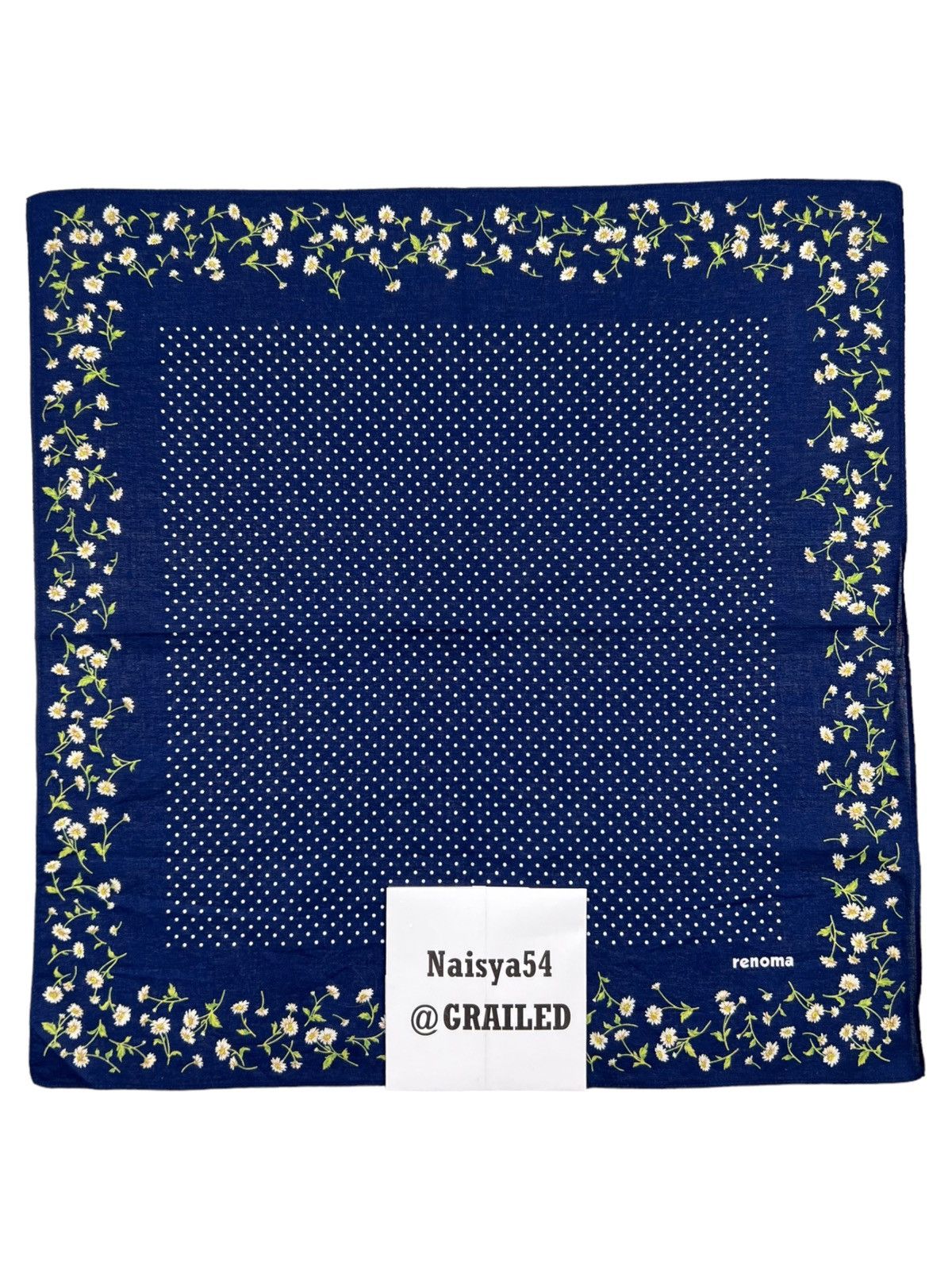 Renoma RENOMA Handkerchief Neckerchief Bandana Pocketsquare Size ONE SIZE - 6 Thumbnail