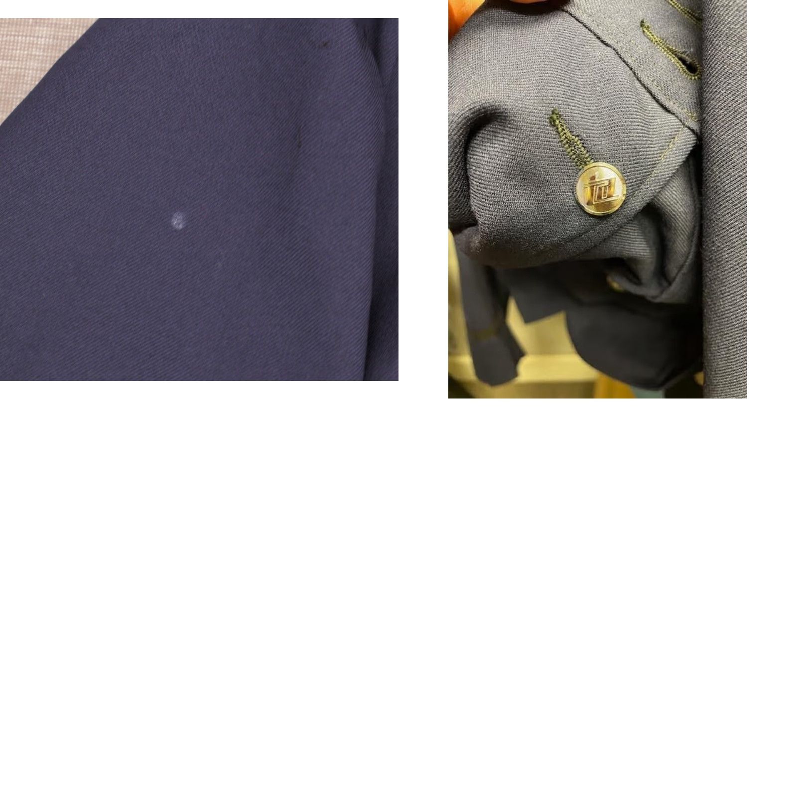 Vintage Brent NYCTA Jacket Shirt 60s NYCTA 1960s VTG Uniform Blue Wool Size 50 L Mens Work Jacket Size US M / EU 48-50 / 2 - 8 Thumbnail