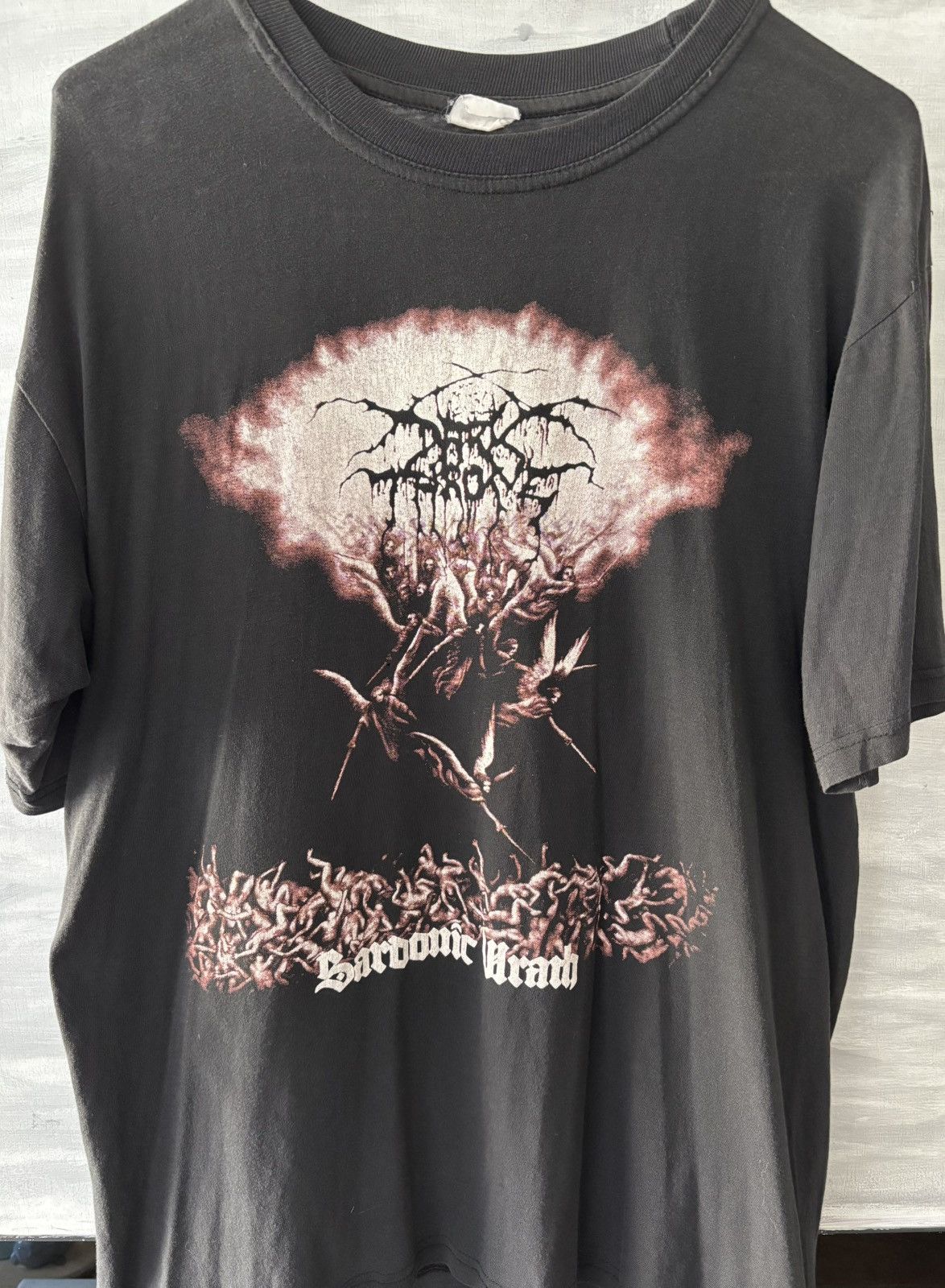 Band Tees Darkthrone Sardonic Wrath 2004 Black Metal Vintage Tee L Size US L / EU 52-54 / 3 - 1 Thumbnail