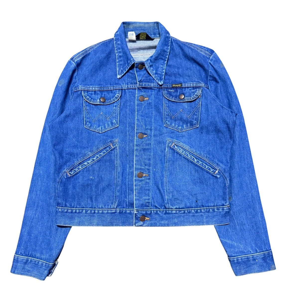 Wrangler Vintage 70s Wrangler 126MJ Denim Jacket Size US L / EU 52-54 / 3 - 1 Thumbnail