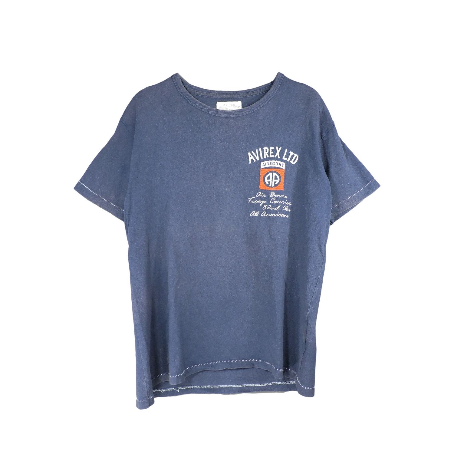 Avirex AVIREX AIRBORNE FRANCE RESISTENCE 40’S NORMANDY T-SHIRT Size US M / EU 48-50 / 2 - 2 Thumbnail