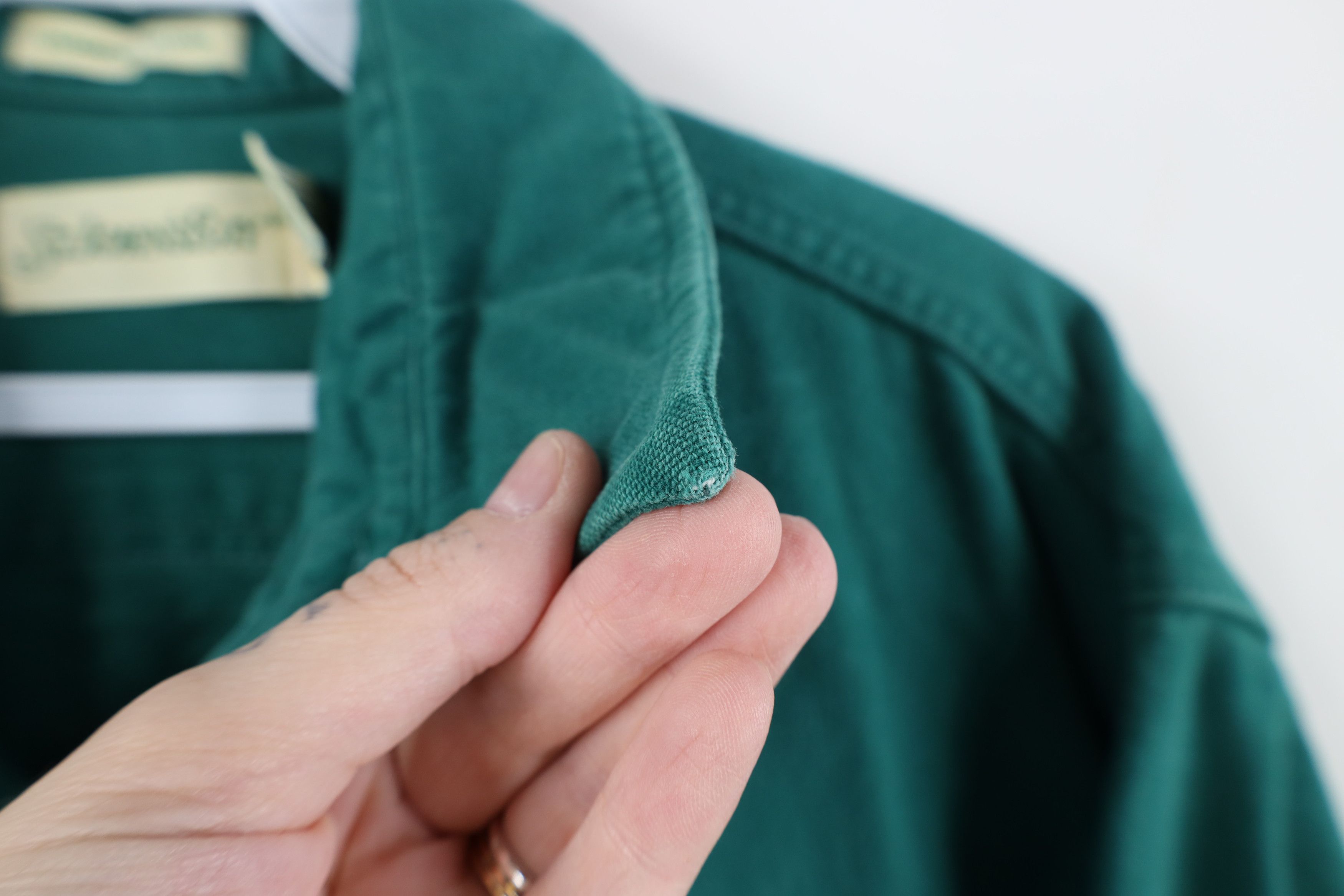Vintage Vintage 70s Streetwear Chamois Collared Button Shirt USA Size US L / EU 52-54 / 3 - 5 Thumbnail