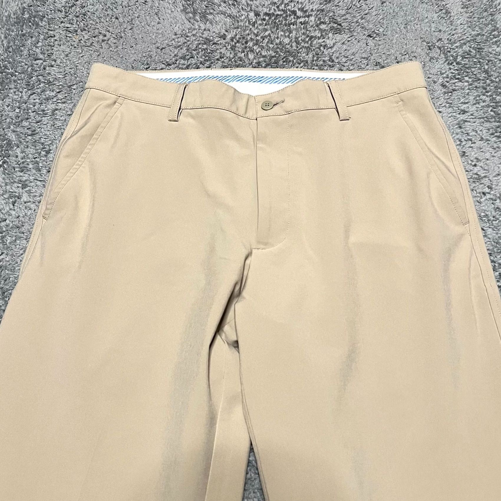 Footjoy Footjoy Pants Mens 34 x30 Beige Golf Performance Chino Regular Men 34 Beig e Size US 34 / EU 50 - 2 Thumbnail