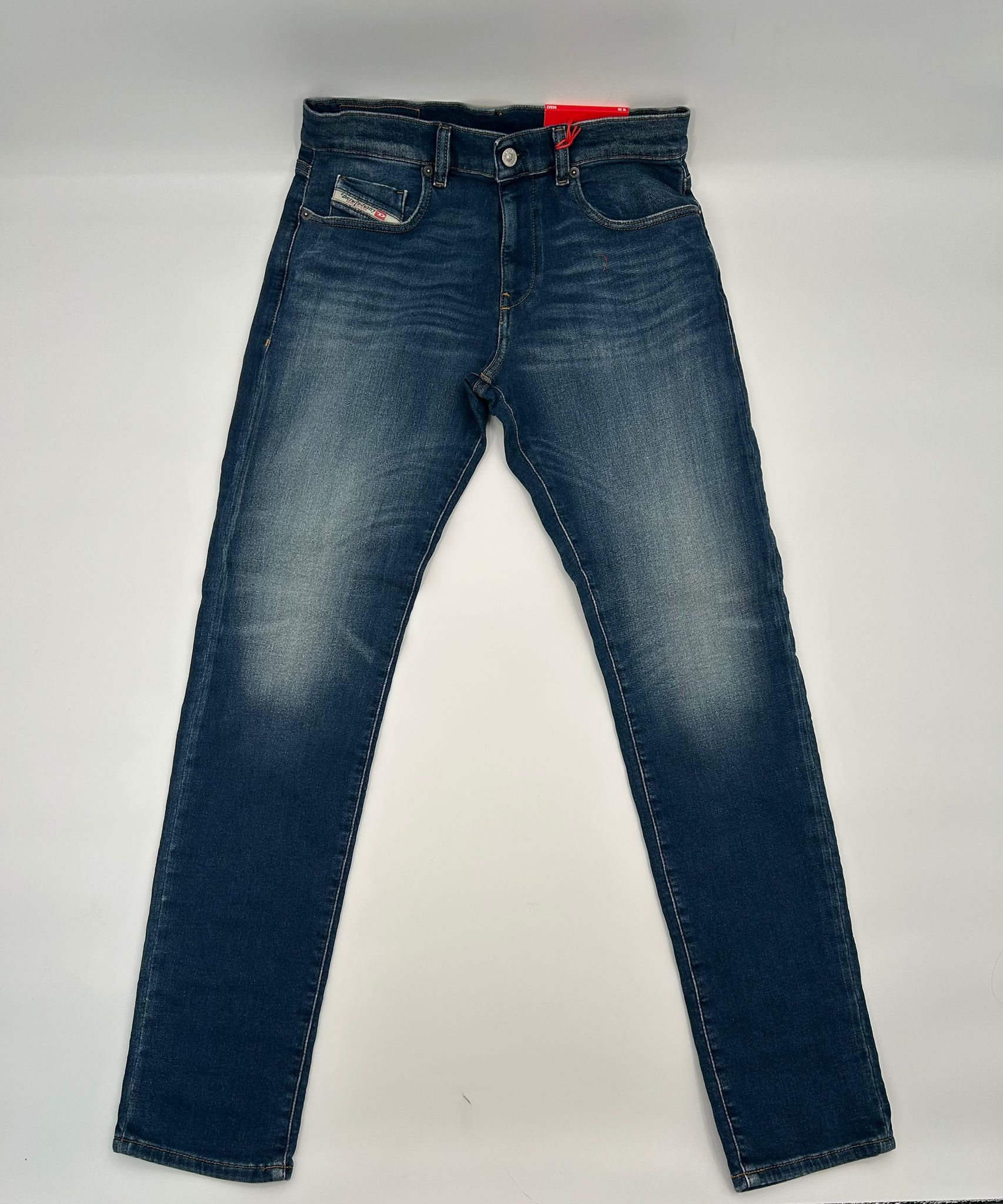 Diesel D-Strukt Skinny Fit Blue Joggers Denim Jeans