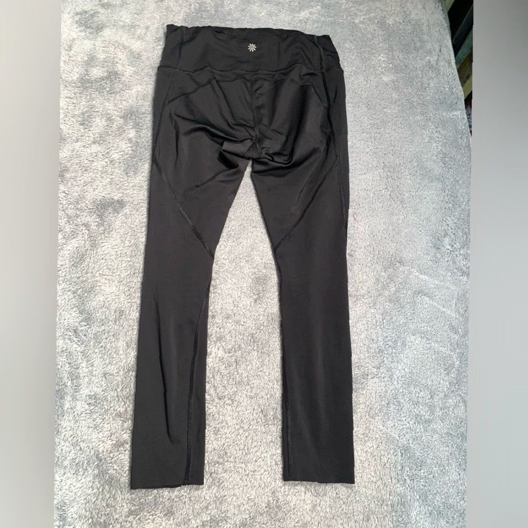 Athleta Athleta Black High-Rise Leggings XSP Petites PXS Women Ankle Size 26" / US 2 / IT 38 - 6 Thumbnail
