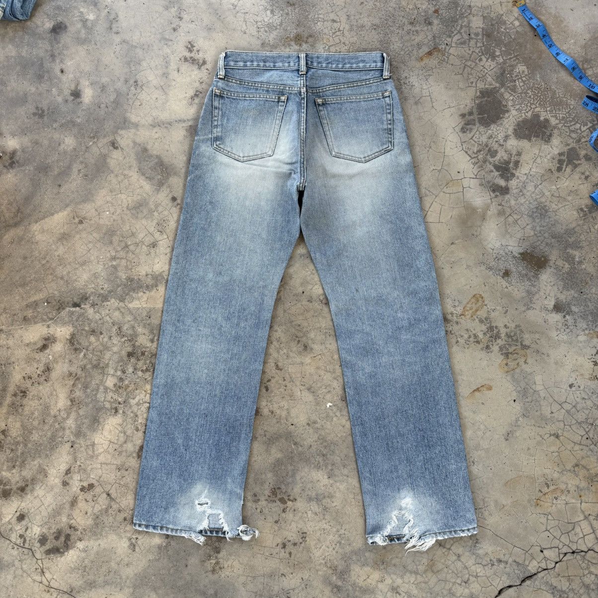 Uniqlo Vintage JAPAN S001 faded jeans pants Size US 29 - 2 Thumbnail