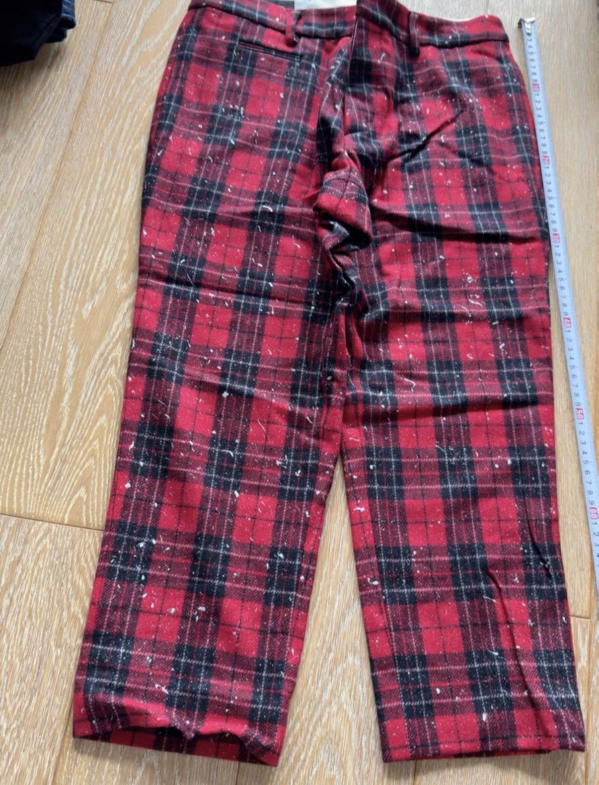 R13 R13 Wool Plaid Trousers Size US 30 / EU 46 - 1 Thumbnail