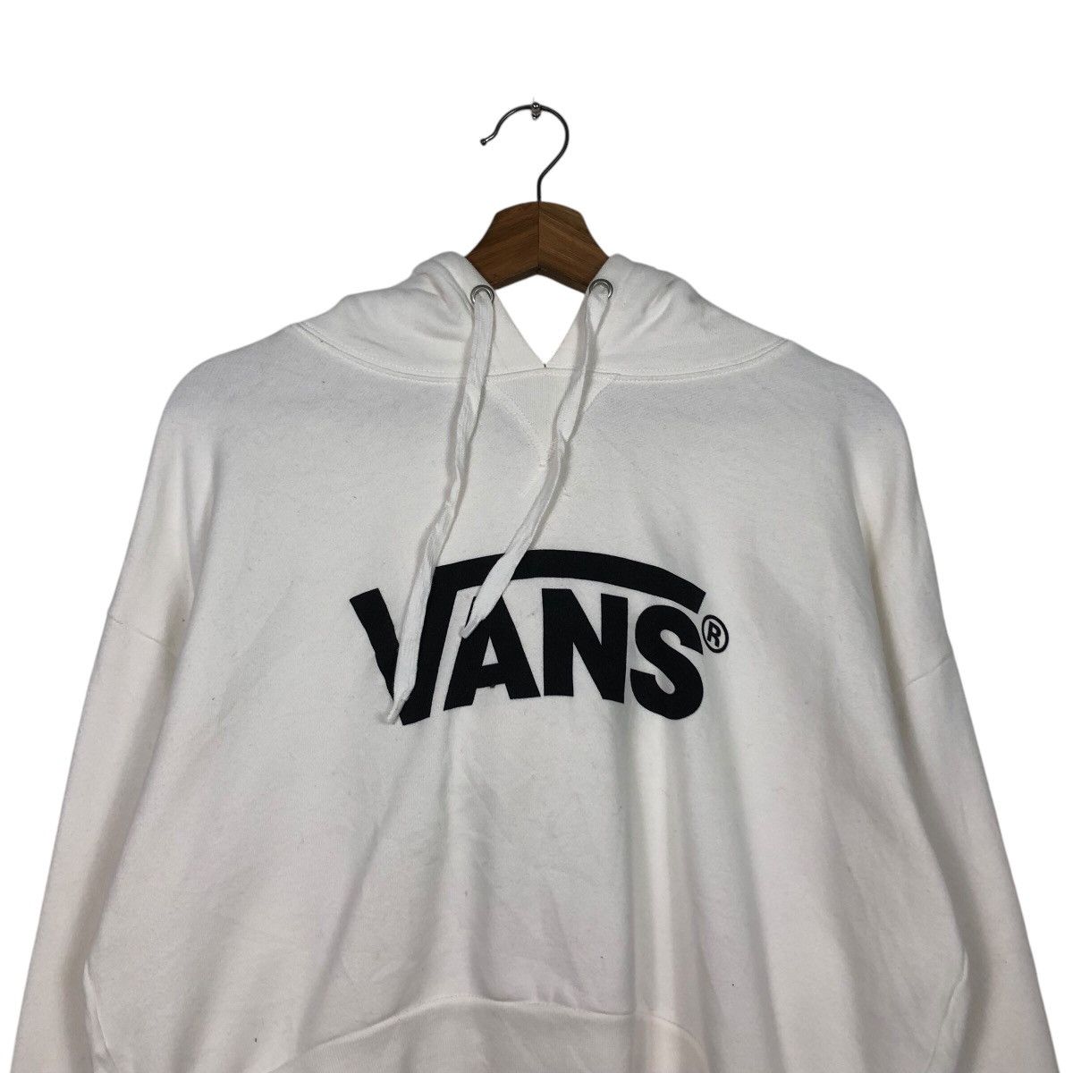 Japanese Brand 📌Vintage Vans Hoodie Pull Over Big Logo Size US M / EU 48-50 / 2 - 14 Thumbnail