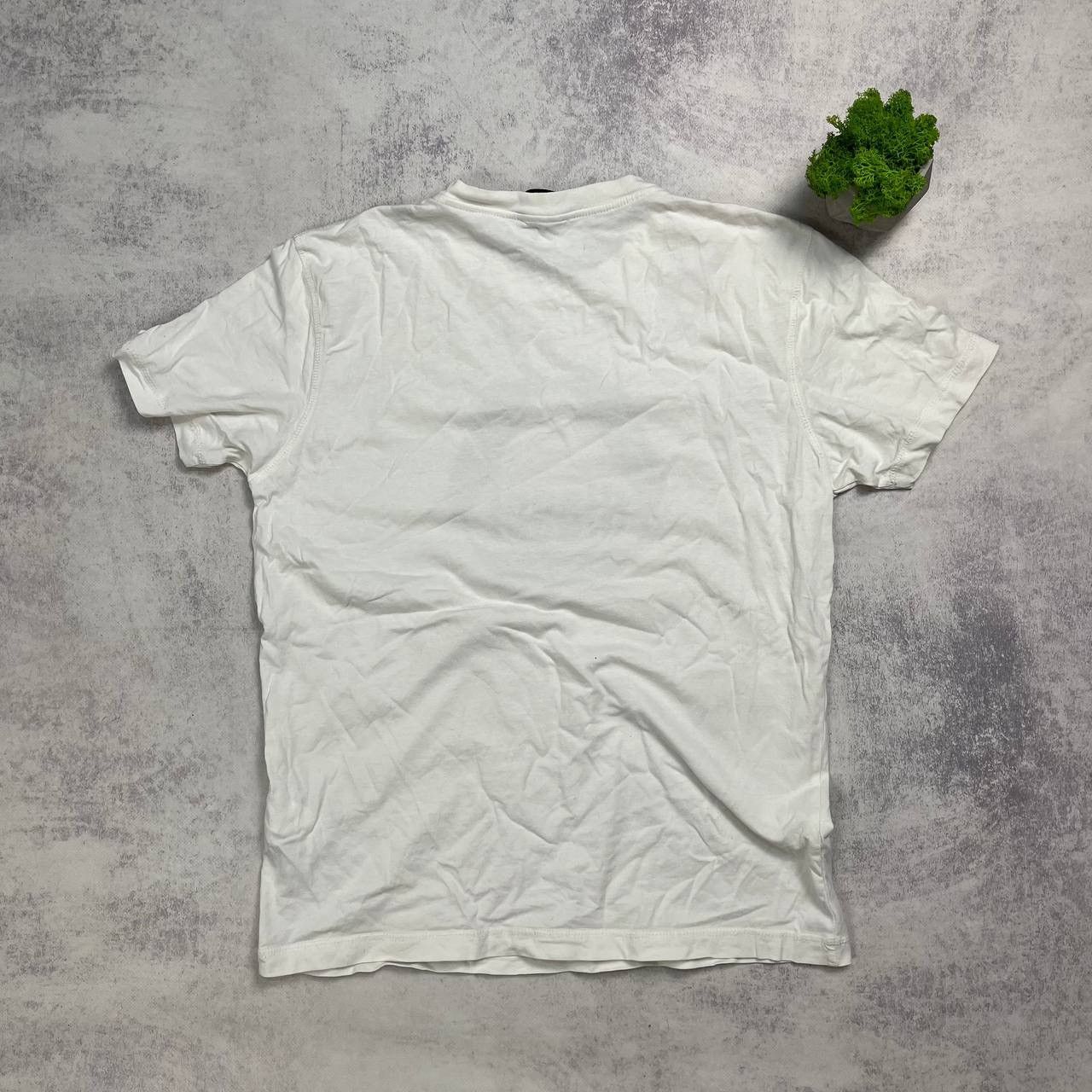Diesel × Vintage Vintage White Diesel Y2K Big logo T-Shirt Size US M / EU 48-50 / 2 - 8 Thumbnail