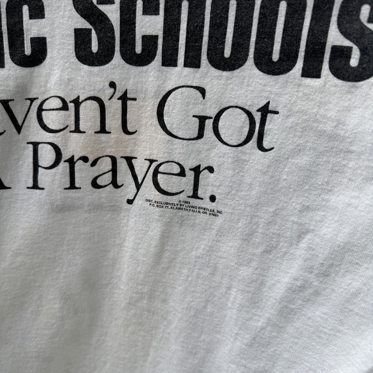 Vintage Gun Drugs God Public Schools Shirt ERD Grunge Thrashed Faded Size US L / EU 52-54 / 3 - 8 Thumbnail