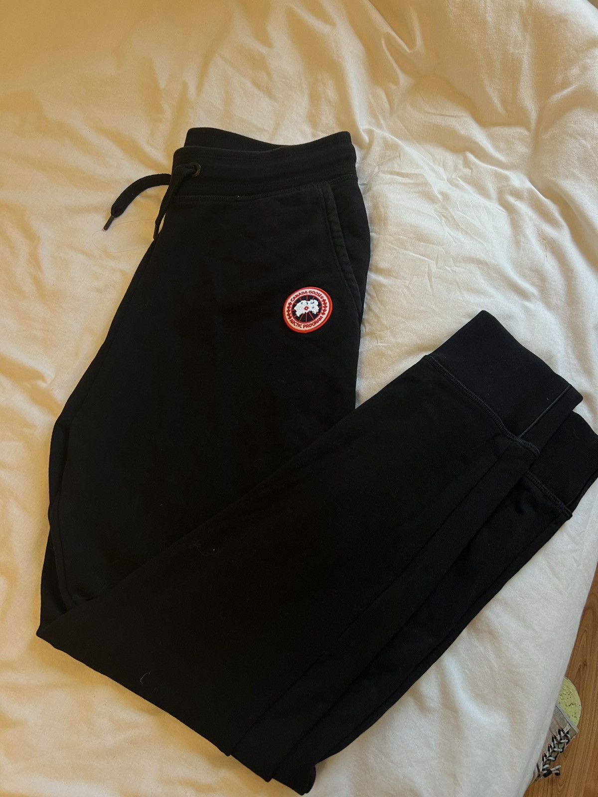 Canada Goose Canada Goose Men’s Black Huron Sweatpants Size US 32 / EU 48 - 1 Thumbnail