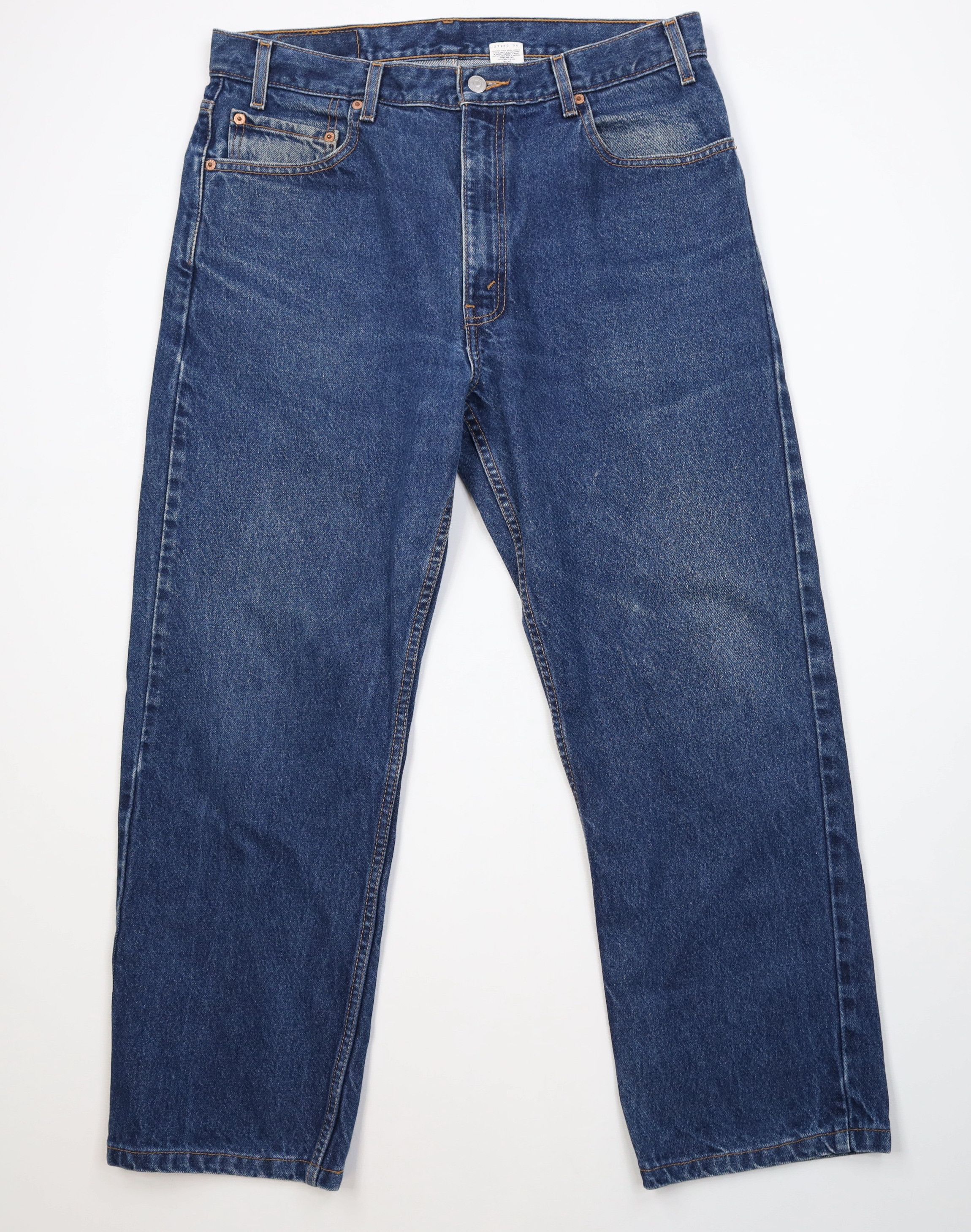 Levi's Vintage Y2K 2000 Levis 505 Fit Straight Leg Denim Jeans Size US 36 / EU 52 - 1 Thumbnail
