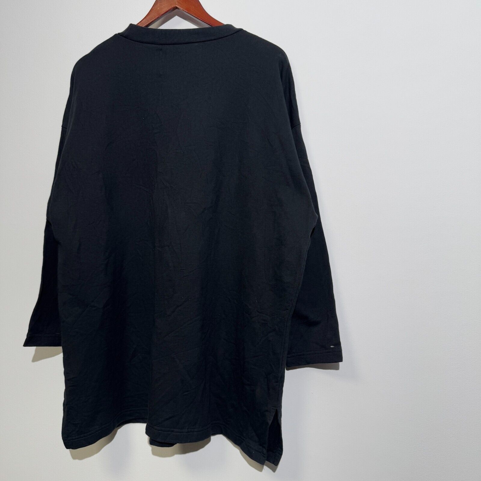 Vintage Vintage Unisex Black Cotton Crewneck Size XXL Washed 90s Size US M / EU 48-50 / 2 - 11 Thumbnail