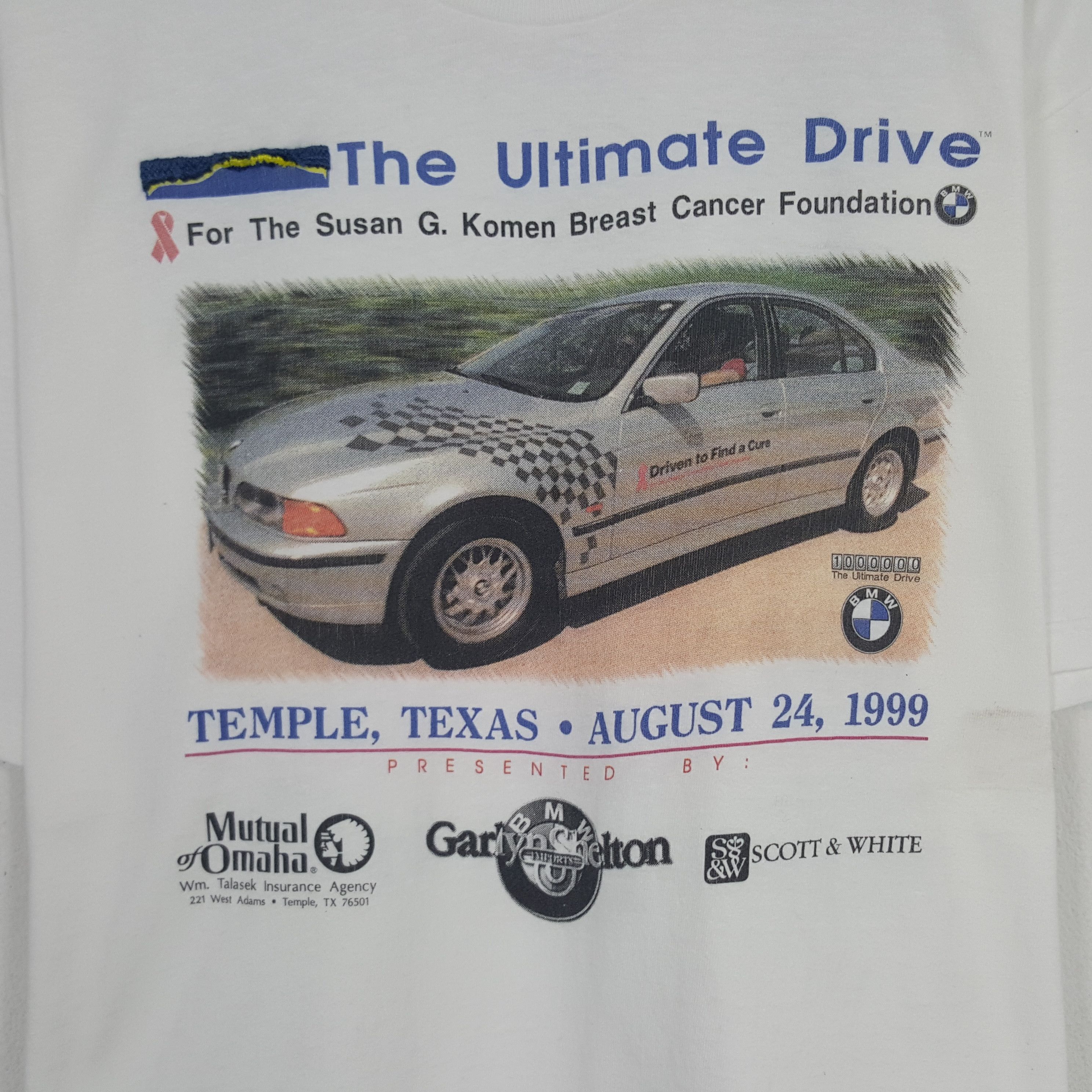 Vintage Vintage BMW x Mclane Group The Ultimate Drive Tshirt Size US L / EU 52-54 / 3 - 2 Thumbnail