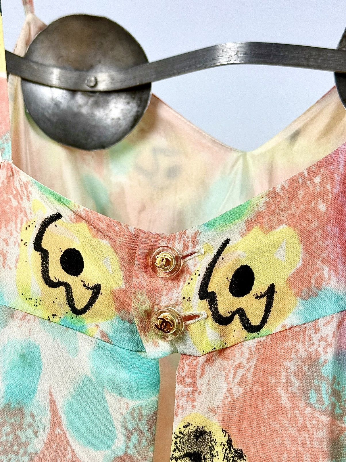 Chanel Chanel - Karl Lagerfeld - SS/97 - Floral - Silk - Slip Dress Size S / US 4 / IT 40 - 16 Thumbnail