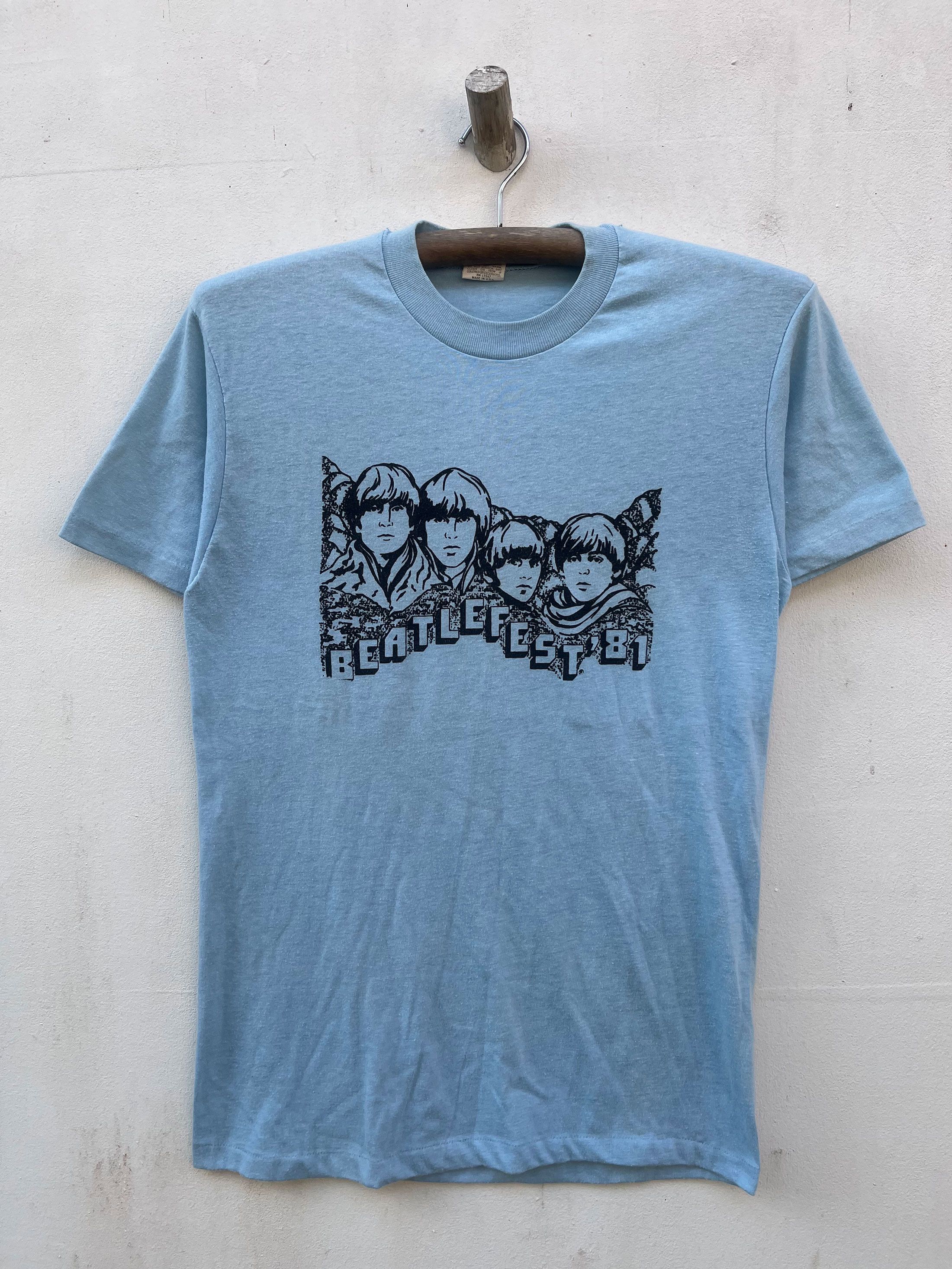 Band Tees Vintage The Beatles 80s Tour Promo Rock Shirt Size US L / EU 52-54 / 3 - 1 Thumbnail