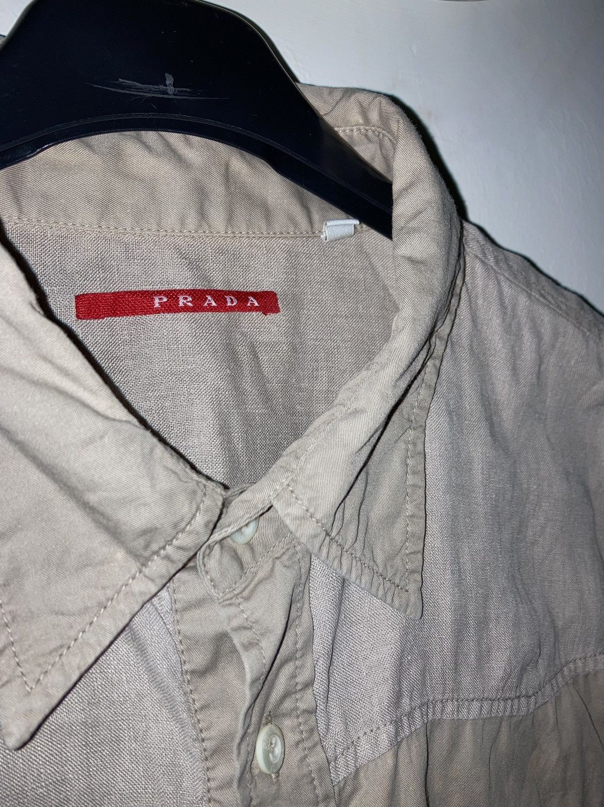 Prada SPOT CAMO CARGO SHIRT Size US L / EU 52-54 / 3 - 4 Thumbnail