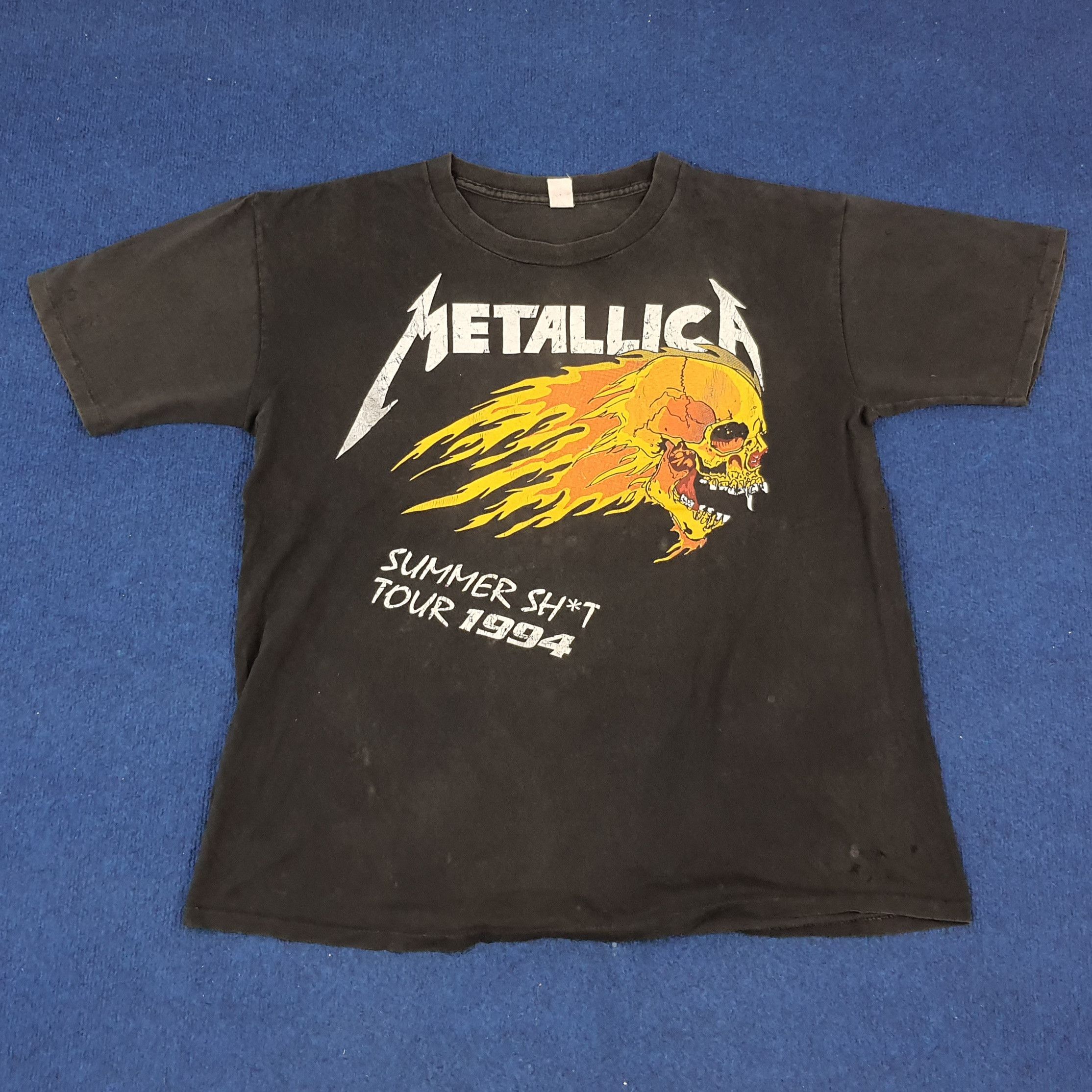 Band Tees × Vintage Vintage Metallica Summer Shit Tour 1994 Tshirt Size US XXL / EU 58 / 5 - 1 Thumbnail