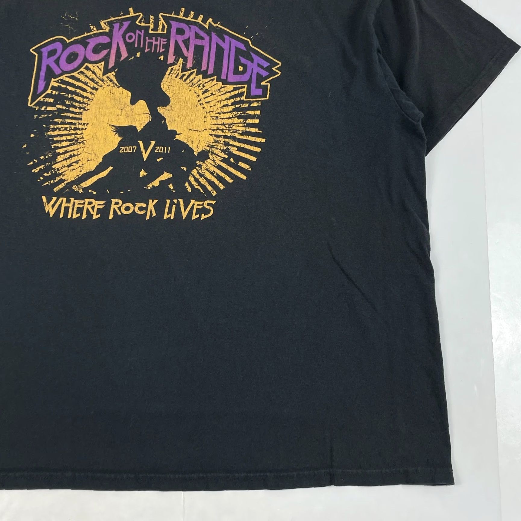 Anvil Rock on the Range Shirt Mens XL Black Band Tour Concert Korn Staind Y2K Rock Grunge T-Shirt Nike? Size US XL / EU 56 / 4 - 4 Thumbnail