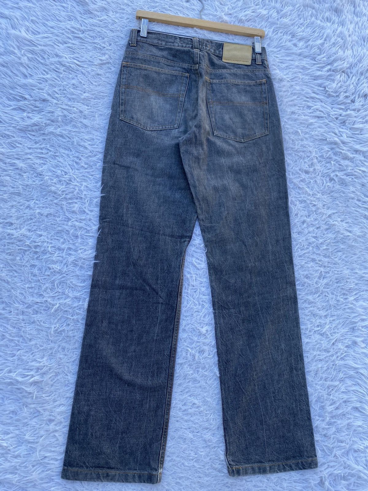 Yves Saint Laurent Rare Vintage Saint Laurent Jeans YSL Denim Made in Portugal Size US 29 - 22 Thumbnail