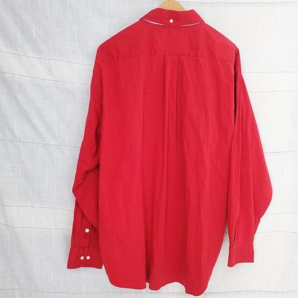 Tommy Hilfiger Vintage Tommy Hilfiger Classic Red Men's Shirt Sz:XXL Size US XXL / EU 58 / 5 - 6 Thumbnail