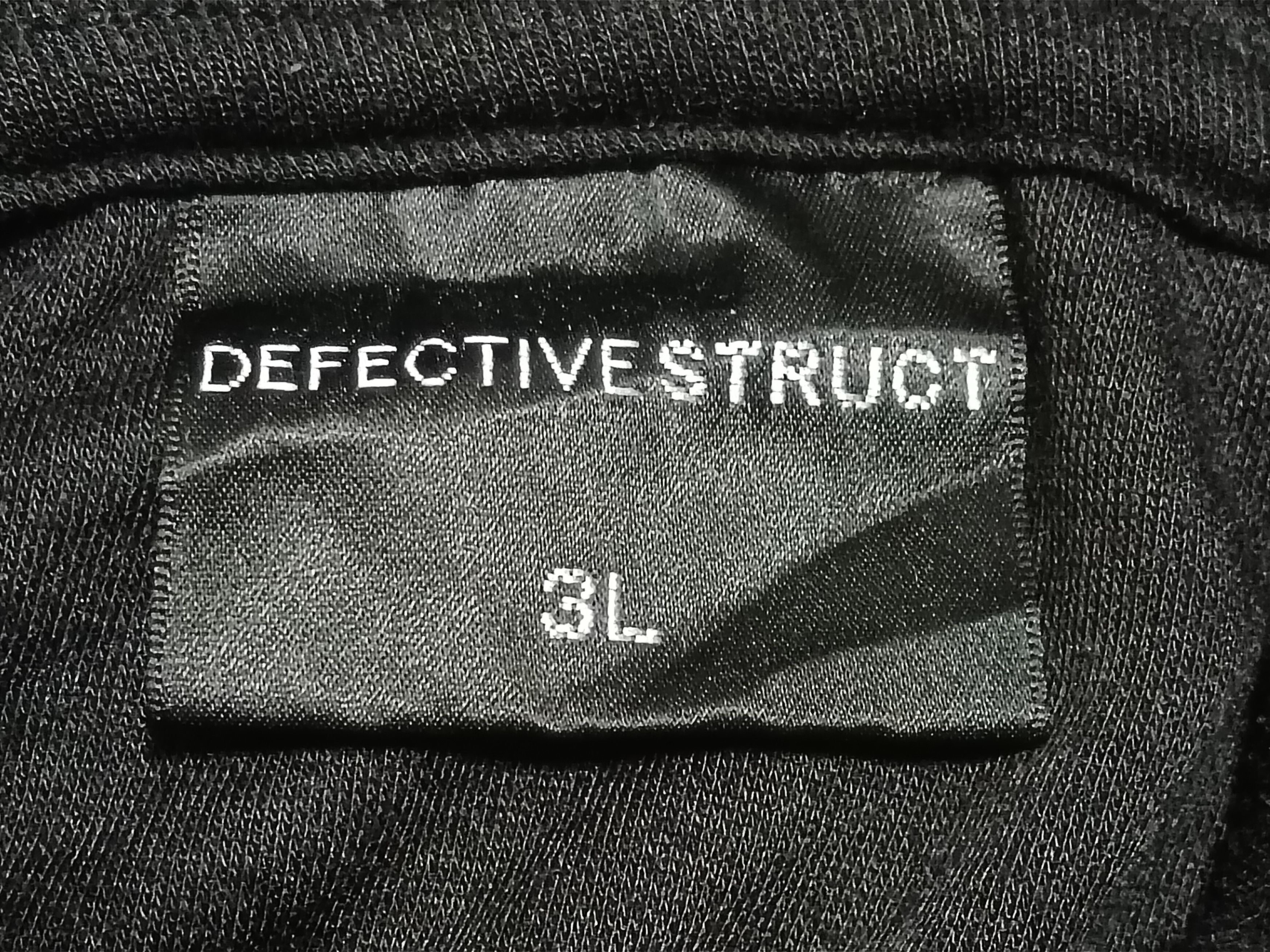 Defective Struct DEFECTIVE STRUCT SPELL OUT HOODIE Size US XXL / EU 58 / 5 - 2 Thumbnail