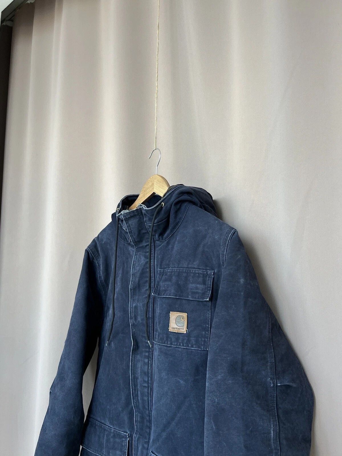 Carhartt Carhartt Siberian Parka Coat Mens M Padded Navy Blue Vintage Size US M / EU 48-50 / 2 - 4 Thumbnail