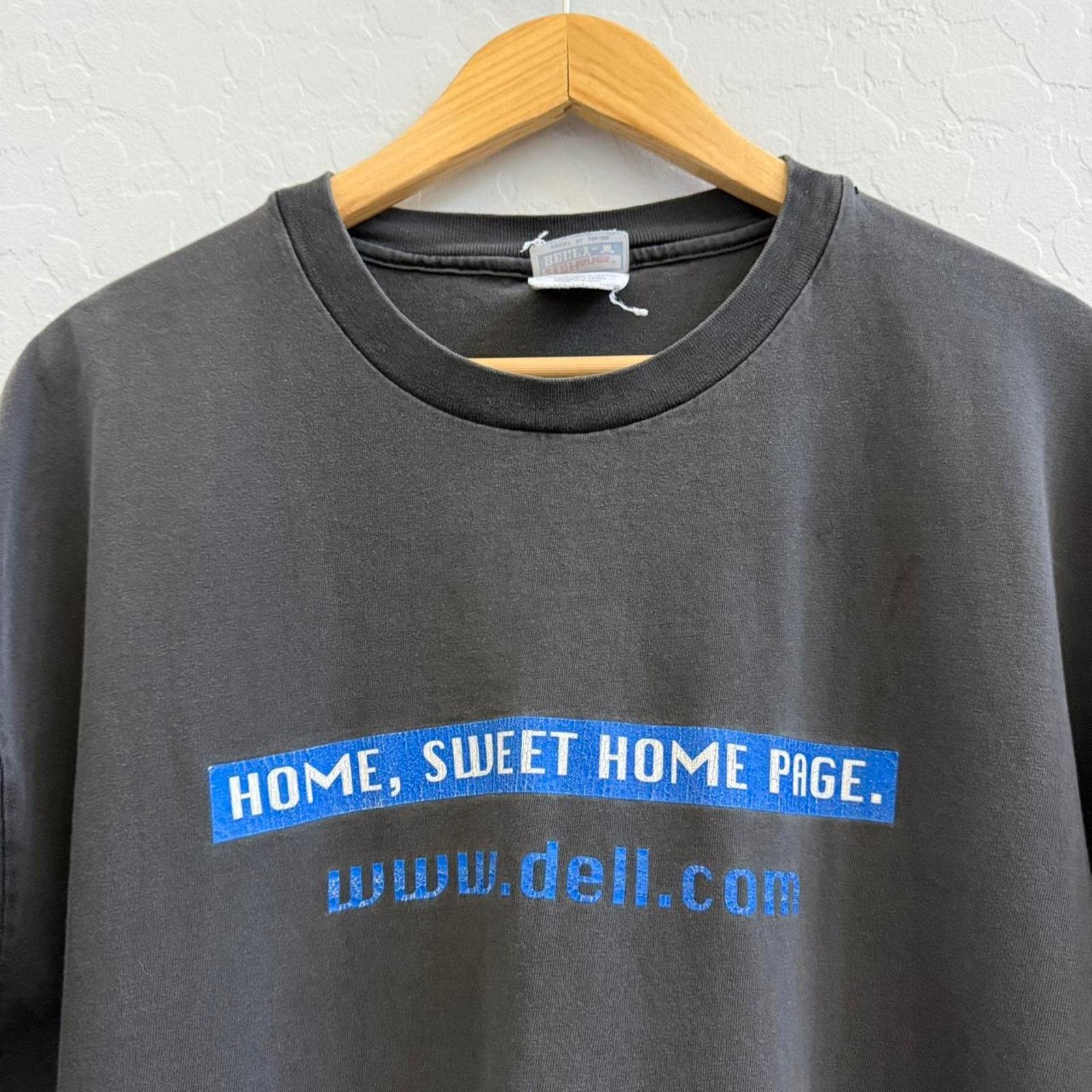 Hanes Vintage 00s Dell Computers Promo Tee Size US XL / EU 56 / 4 - 2 Thumbnail