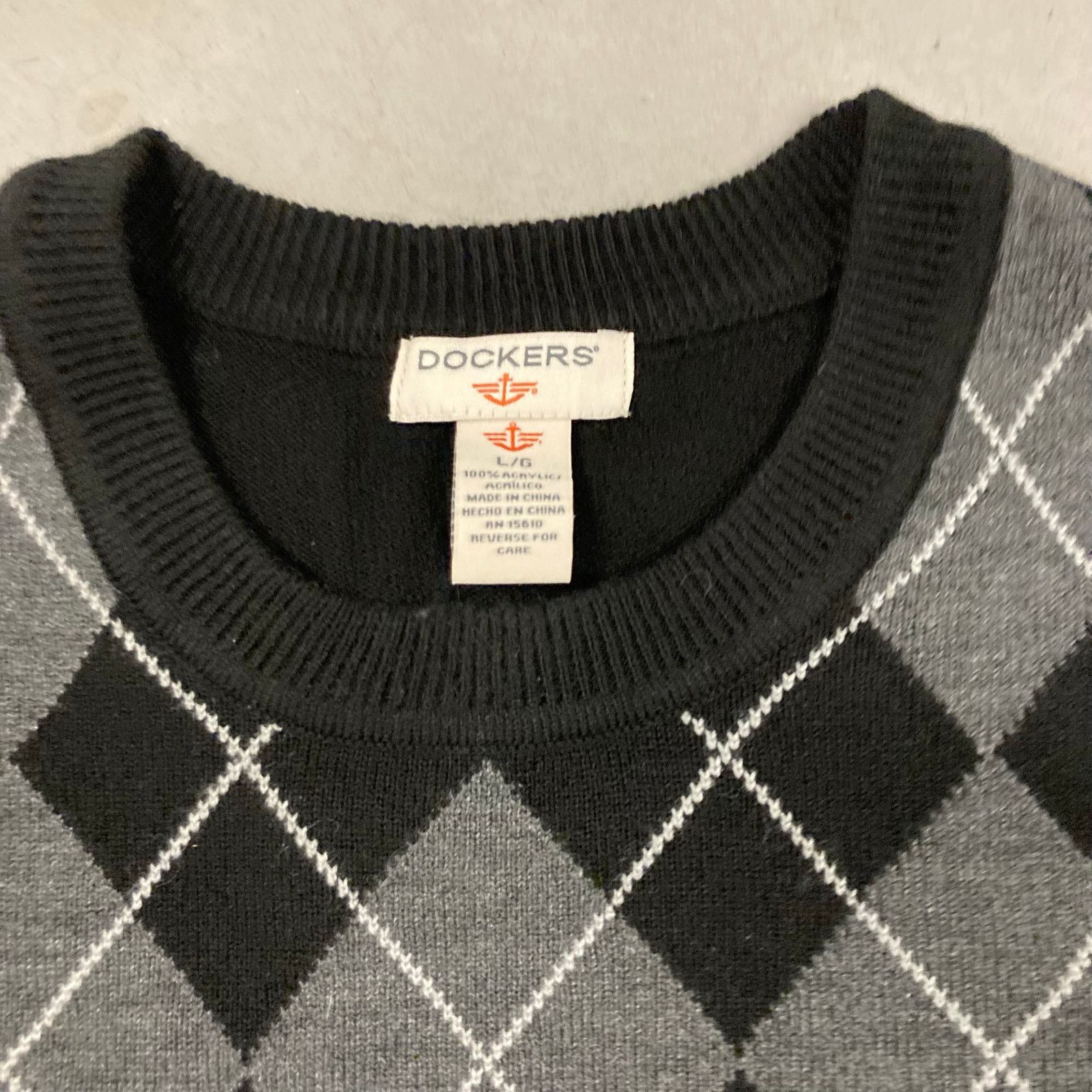 Vintage vintage patterned sweater Size US L / EU 52-54 / 3 - 3 Thumbnail