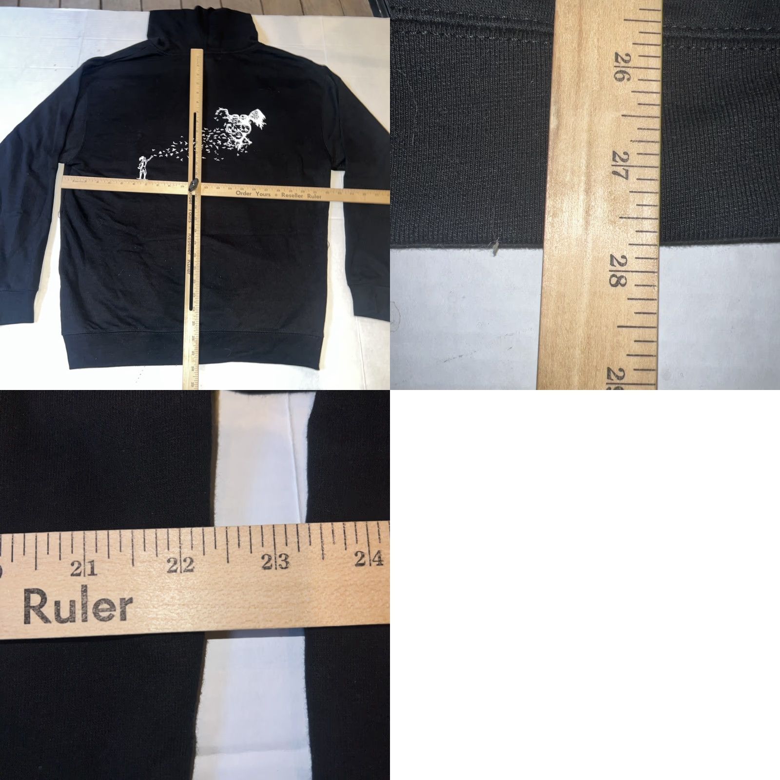 Vintage Rare Meta Facebook Oculus Start Logo Sweatshirt Hoodie L Black New Mens Regular Pullover Hooded Graphic Print Tech Geek Size US L / EU 52-54 / 3 - 10 Thumbnail
