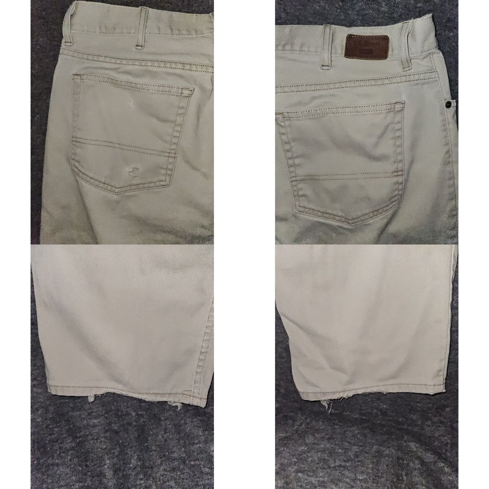 Vintage VINTAGE L.L. BEAN Jeans Straight Men's 38x32 Denim Cotton Cream Distressed Outdoor Casual Logo 90s Mens Size US 38 / EU 54 - 8 Thumbnail