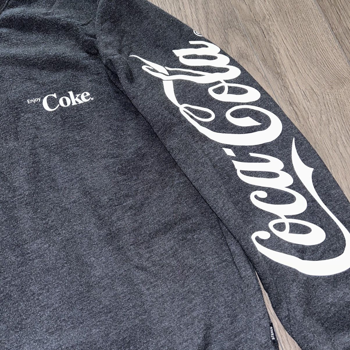 Coca Cola Stereo Vinyls x Coca-Cola Grey Logo Crewneck Size L Size US L / EU 52-54 / 3 - 6 Thumbnail