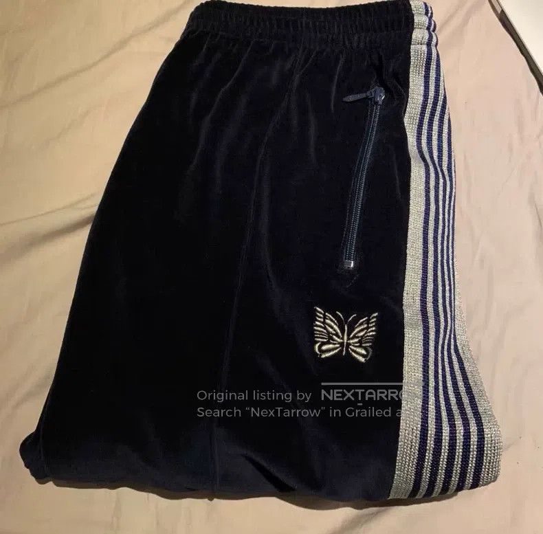 Needles Needles size XL Blue Velvet pant Size US 30 / EU 46 - 1 Thumbnail