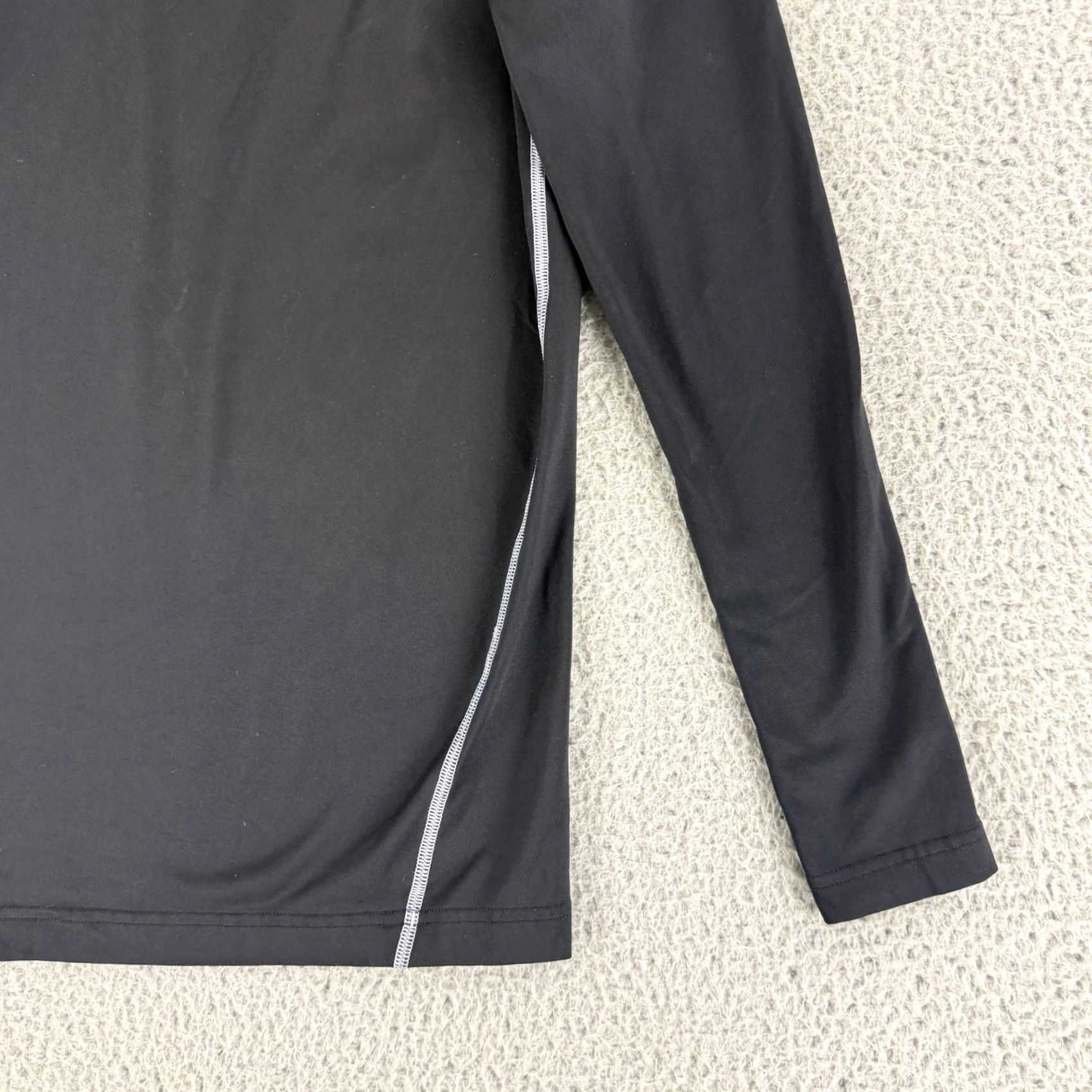 Under Armour Under Armour ColdGear Shirt Mens M Black Mock Neck Long Sleeve Compression Shirt Size US M / EU 48-50 / 2 - 3 Thumbnail