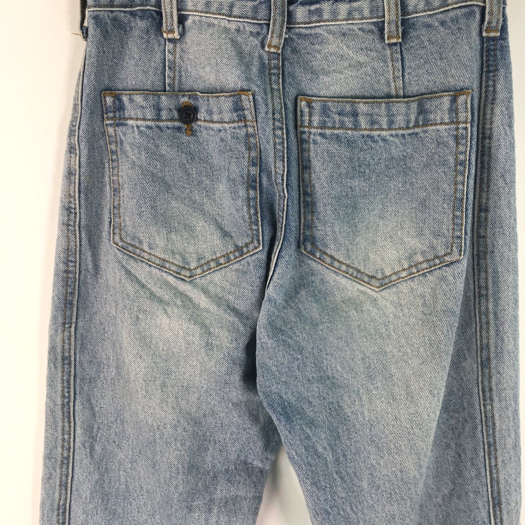 Vintage John Galt Shanghai Womens California Straight Jeans Blue Small 26X32 5-Pocket Design Vintage No Size 28" / US 6 / IT 42 - 5 Thumbnail