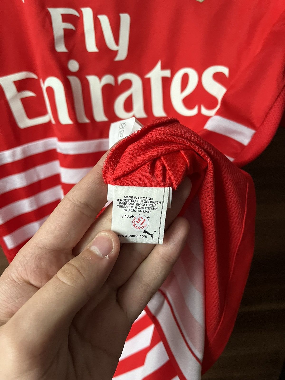 Puma Puma Arsenal Football Jersey Prematch 2014/2015 Size US M / EU 48-50 / 2 - 12 Thumbnail