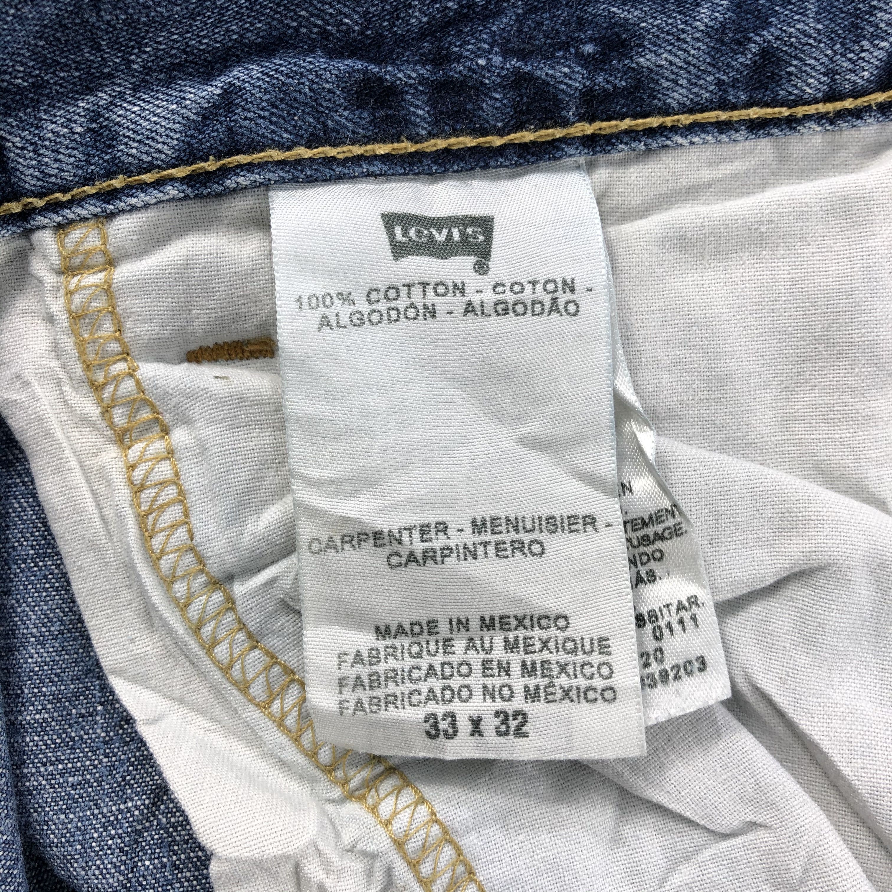 Levi's Vintage Levis Carpenter Jeans-J1257 Size US 36 / EU 52 - 10 Thumbnail